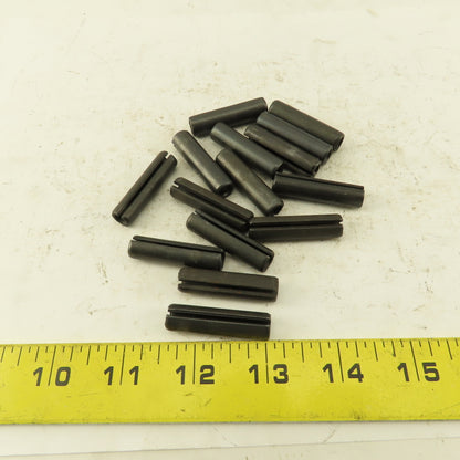 3/8" x 1-1/2" Split Spring Tension Pin Black Oxide Lot Of 15