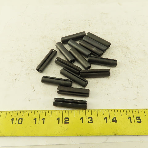 3/8" x 1-1/2" Split Spring Tension Pin Black Oxide Lot Of 15