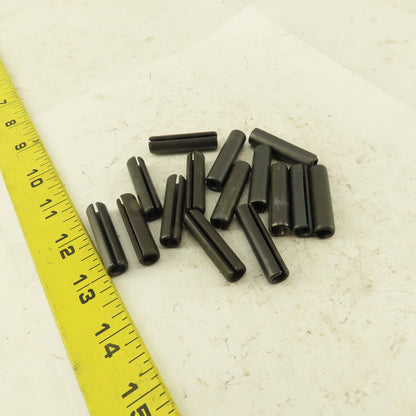 3/8" x 1-1/2" Split Spring Tension Pin Black Oxide Lot Of 15