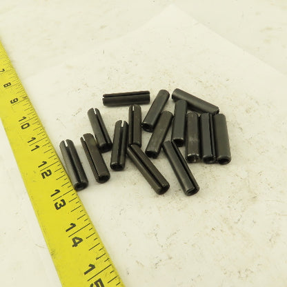3/8" x 1-1/2" Split Spring Tension Pin Black Oxide Lot Of 15