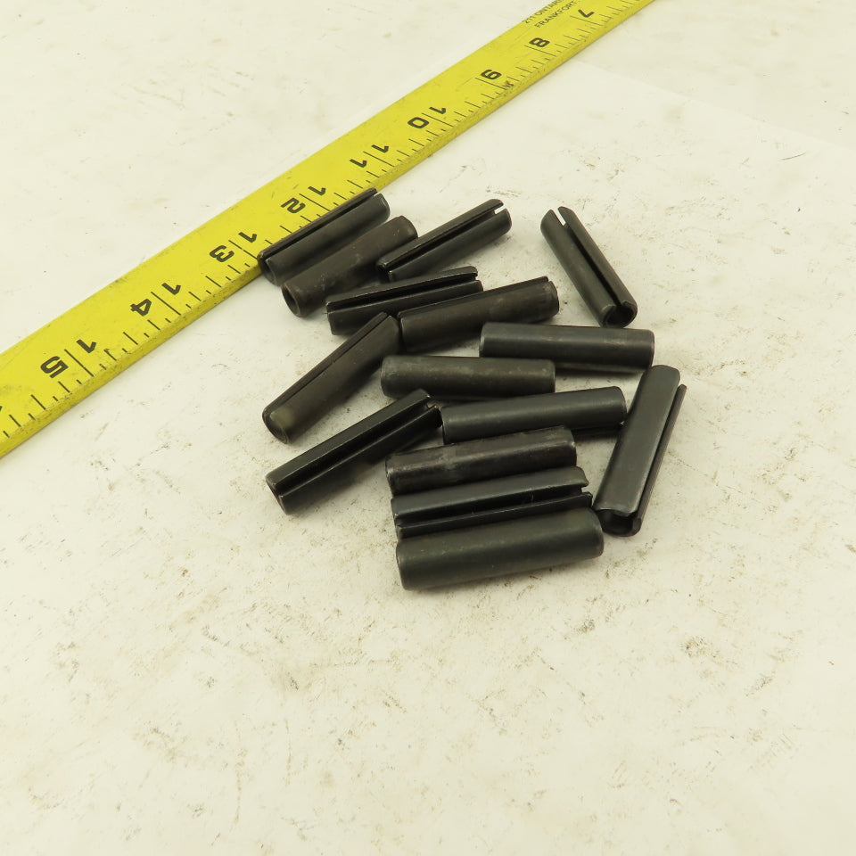 3/8" x 1-1/2" Split Spring Tension Pin Black Oxide Lot Of 15