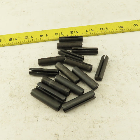 3/8" x 1-1/2" Split Spring Tension Pin Black Oxide Lot Of 15