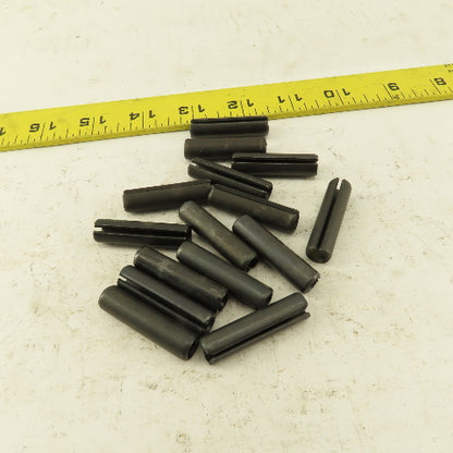 3/8" x 1-1/2" Split Spring Tension Pin Black Oxide Lot Of 15