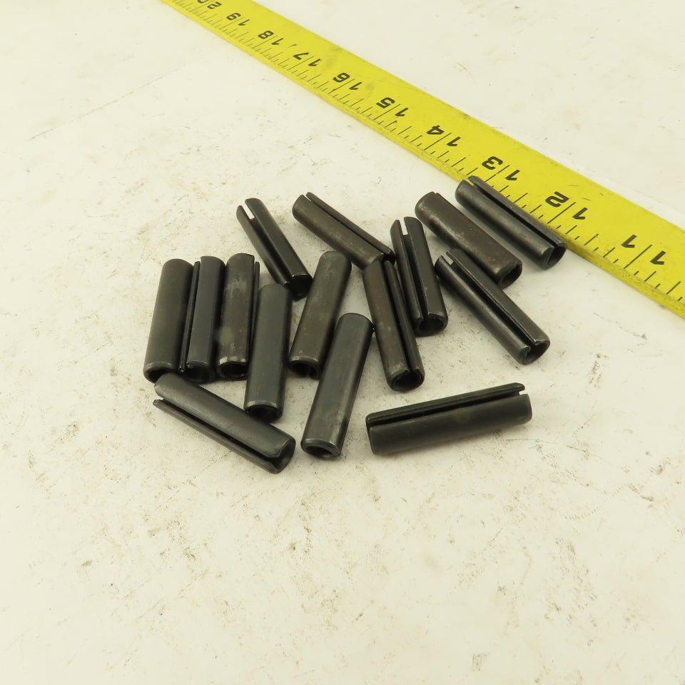 3/8" x 1-1/2" Split Spring Tension Pin Black Oxide Lot Of 15