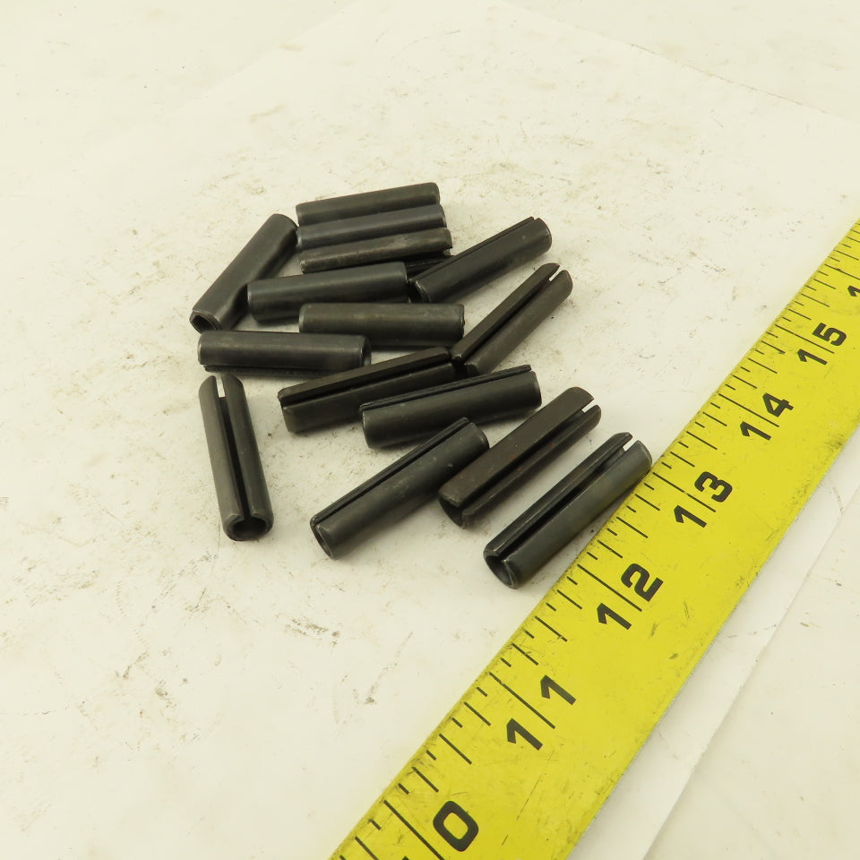 3/8" x 1-1/2" Split Spring Tension Pin Black Oxide Lot Of 15