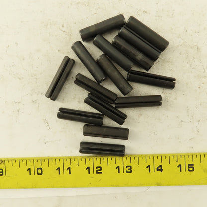 3/8" x 1-1/2" Split Spring Tension Pin Black Oxide Lot Of 15
