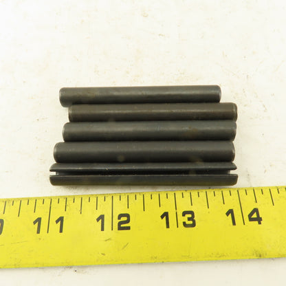 3/8" x 3" Split Spring Tension Pin Black Oxide Lot Of 5