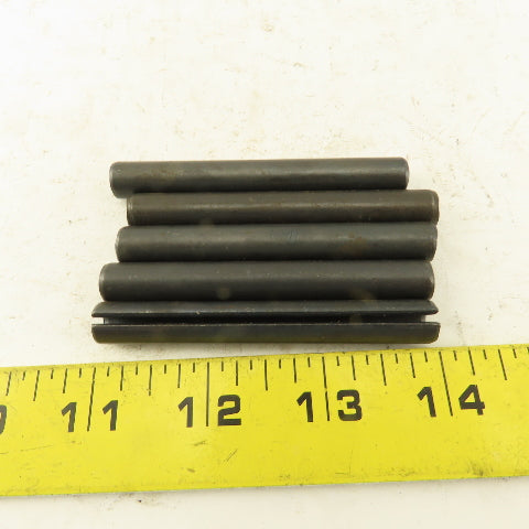 3/8" x 3" Split Spring Tension Pin Black Oxide Lot Of 5