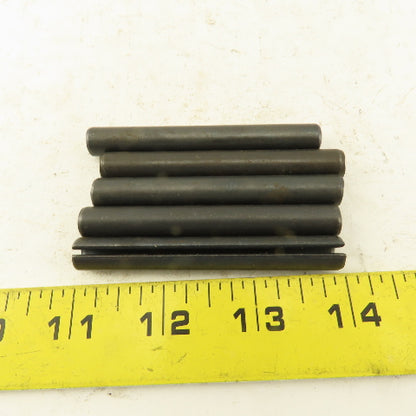 3/8" x 3" Split Spring Tension Pin Black Oxide Lot Of 5