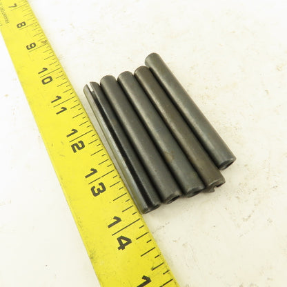 3/8" x 3" Split Spring Tension Pin Black Oxide Lot Of 5