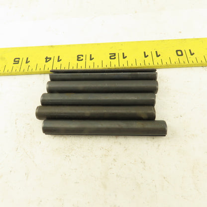 3/8" x 3" Split Spring Tension Pin Black Oxide Lot Of 5