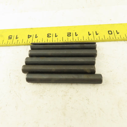 3/8" x 3" Split Spring Tension Pin Black Oxide Lot Of 5