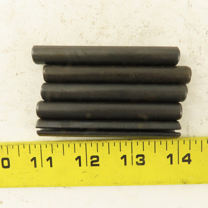 3/8" x 3" Split Spring Tension Pin Black Oxide Lot Of 5
