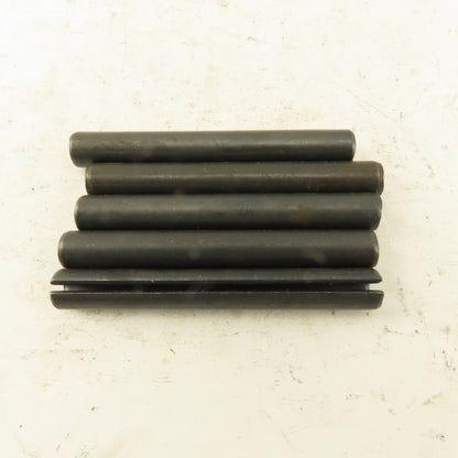 3/8" x 3" Split Spring Tension Pin Black Oxide Lot Of 5