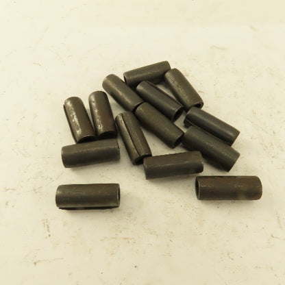 1/2" x 1-1/4" Coiled Steel Spring Pin Black Oxide Lot of 14
