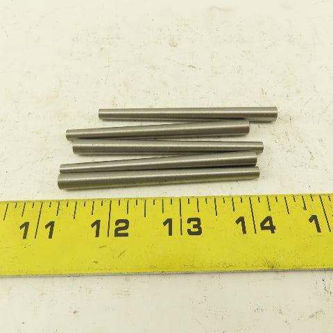 #4 x 3" Long Standard Steel Taper Pin .1870" Minor Dia. Lot Of 5