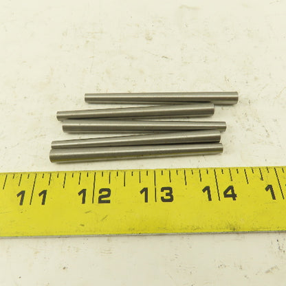 #4 x 3" Long Standard Steel Taper Pin .1870" Minor Dia. Lot Of 5