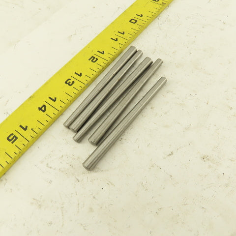 #4 x 3" Long Standard Steel Taper Pin .1870" Minor Dia. Lot Of 5