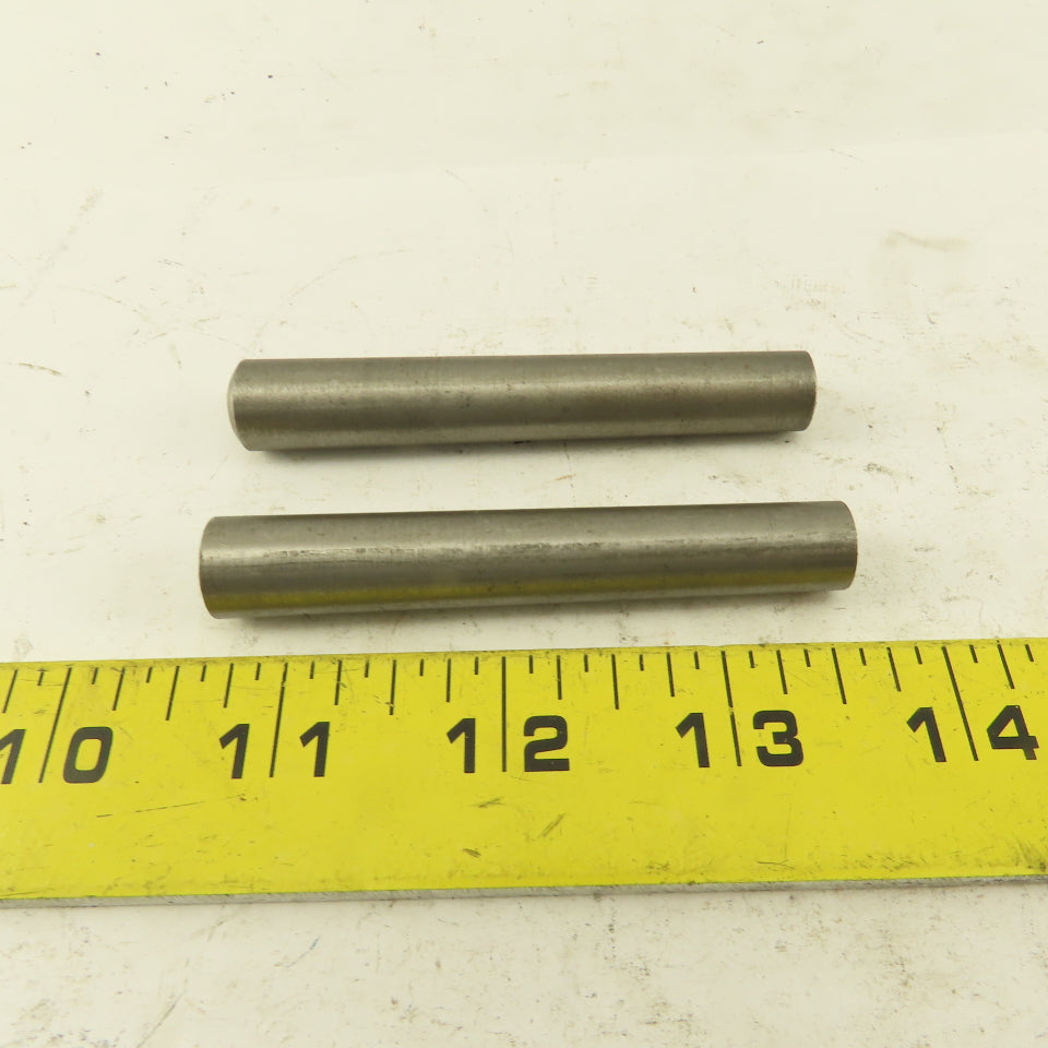 #8 x 3" Long Standard Steel Taper Pin .4305" Minor Dia. Lot Of 2