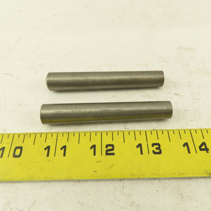 #8 x 3" Long Standard Steel Taper Pin .4305" Minor Dia. Lot Of 2