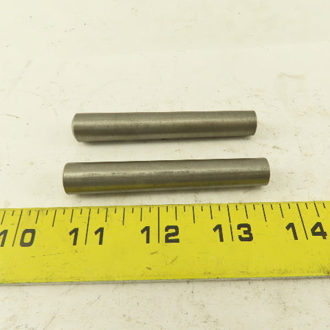 #8 x 3" Long Standard Steel Taper Pin .4305" Minor Dia. Lot Of 2