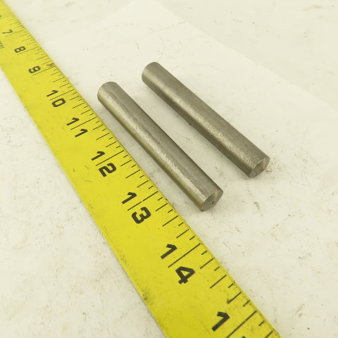 #8 x 3" Long Standard Steel Taper Pin .4305" Minor Dia. Lot Of 2