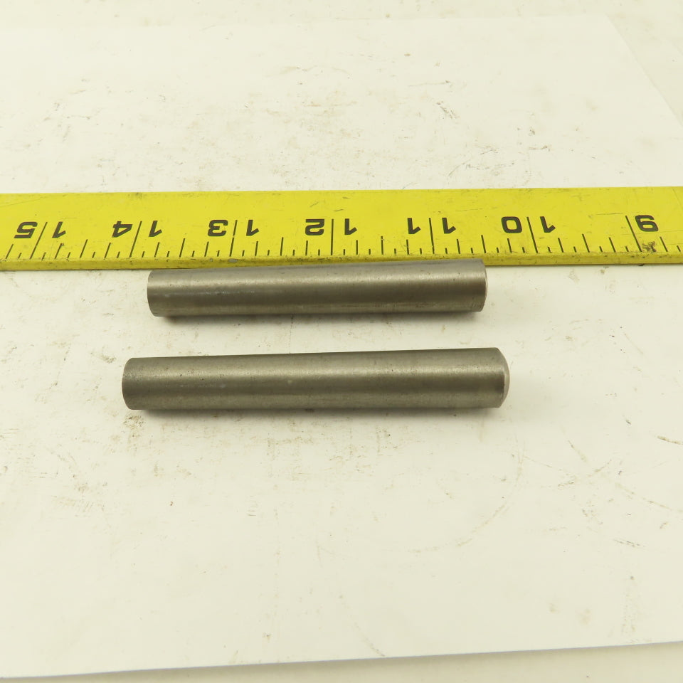 #8 x 3" Long Standard Steel Taper Pin .4305" Minor Dia. Lot Of 2