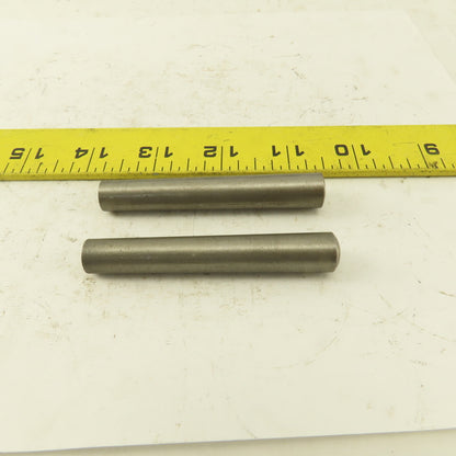 #8 x 3" Long Standard Steel Taper Pin .4305" Minor Dia. Lot Of 2