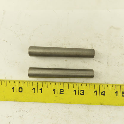 #8 x 3" Long Standard Steel Taper Pin .4305" Minor Dia. Lot Of 2