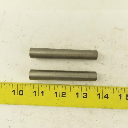 #8 x 3" Long Standard Steel Taper Pin .4305" Minor Dia. Lot Of 2