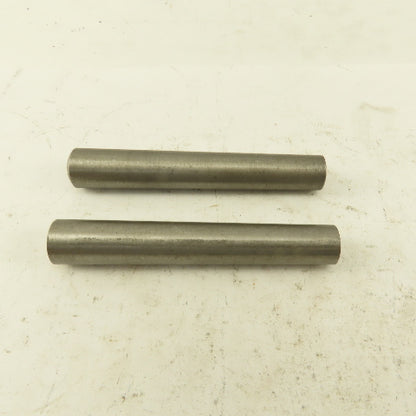 #8 x 3" Long Standard Steel Taper Pin .4305" Minor Dia. Lot Of 2
