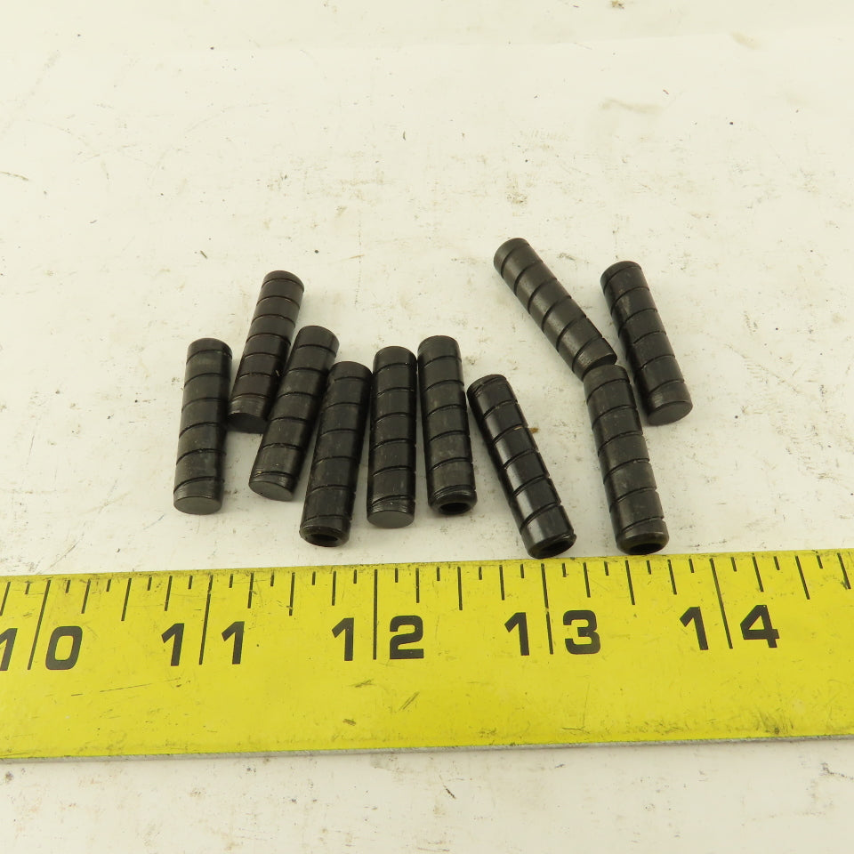 5/16" x 1-1/4" Alloy Steel Spiral Groove Pull Dowel Pin 10-32 Lot Of 10