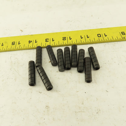 5/16" x 1-1/4" Alloy Steel Spiral Groove Pull Dowel Pin 10-32 Lot Of 10