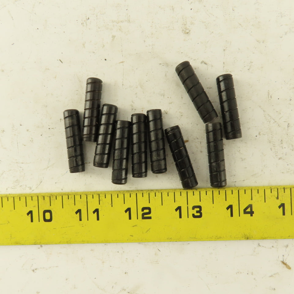 5/16" x 1-1/4" Alloy Steel Spiral Groove Pull Dowel Pin 10-32 Lot Of 10