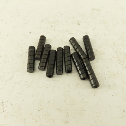 5/16" x 1-1/4" Alloy Steel Spiral Groove Pull Dowel Pin 10-32 Lot Of 10