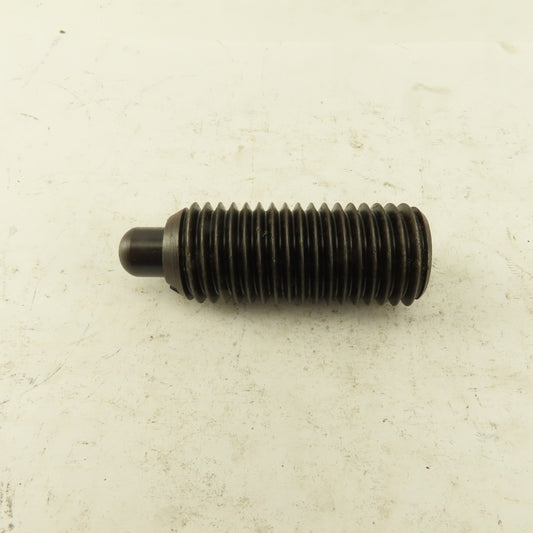 1"-8 Hex Steel Standard Spring Plunger 1/2" Steel Nose 2-7/8" OAL