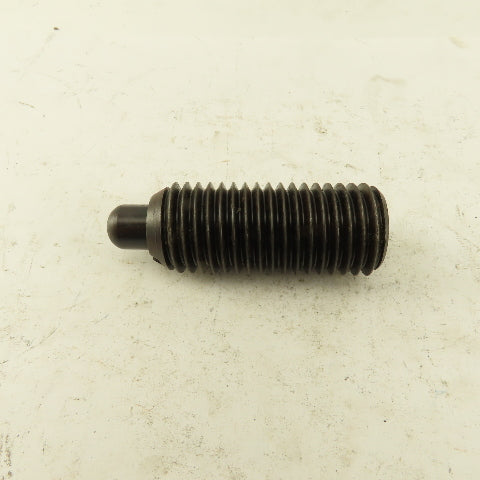 1"-8 Hex Steel Standard Spring Plunger 1/2" Steel Nose 2-7/8" OAL
