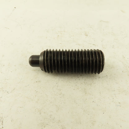 1"-8 Hex Steel Standard Spring Plunger 1/2" Steel Nose 2-7/8" OAL