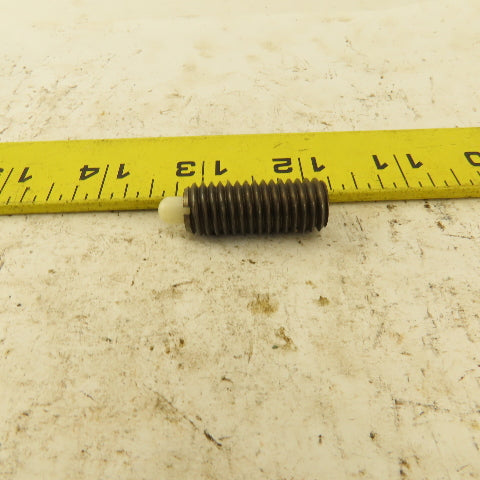 Vlier NNS-61 1/2-13 Hex Steel Locking Spring Plunger 1/4" Delrin Nose Lot Of 5