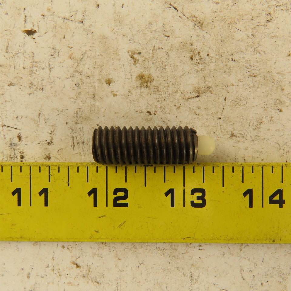Vlier NNS-61 1/2-13 Hex Steel Locking Spring Plunger 1/4" Delrin Nose Lot Of 5