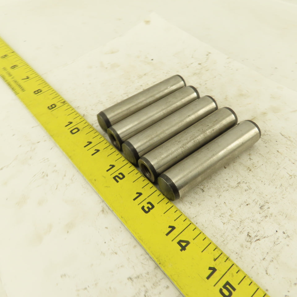 16mm x 70mm Steel Alloy Pull Dowel Pin M8-1.25 Thread Lot Of 5