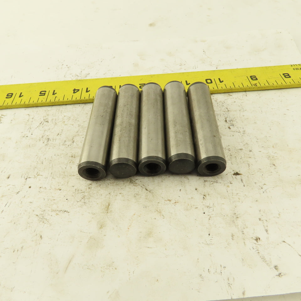 16mm x 70mm Steel Alloy Pull Dowel Pin M8-1.25 Thread Lot Of 5