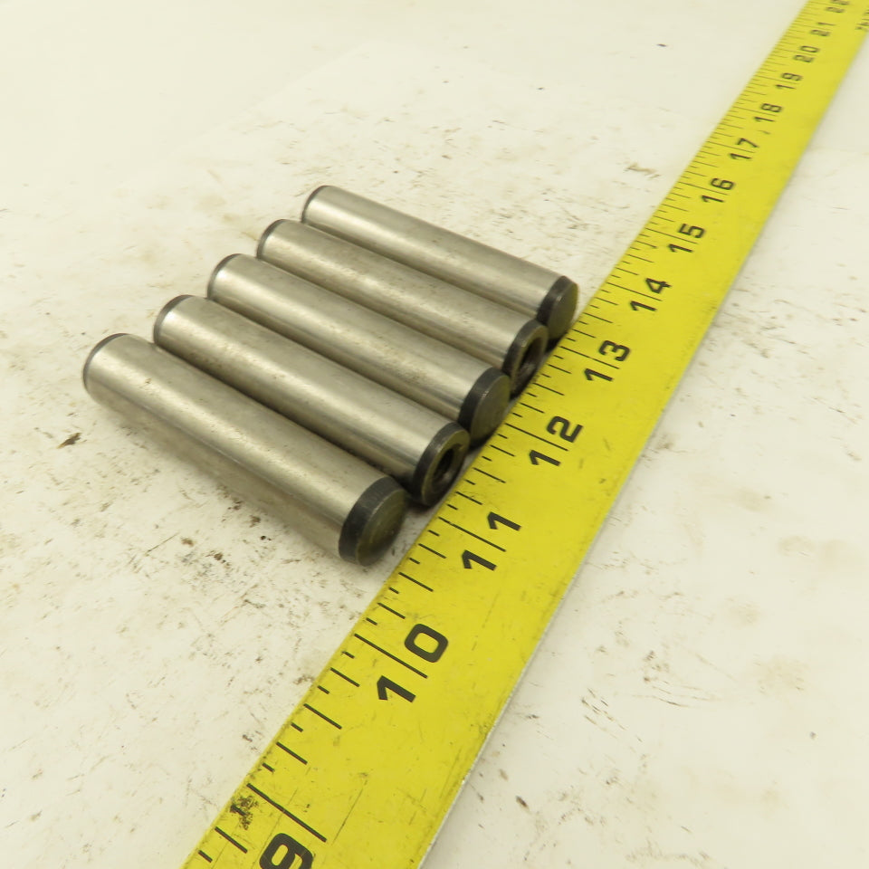 16mm x 70mm Steel Alloy Pull Dowel Pin M8-1.25 Thread Lot Of 5