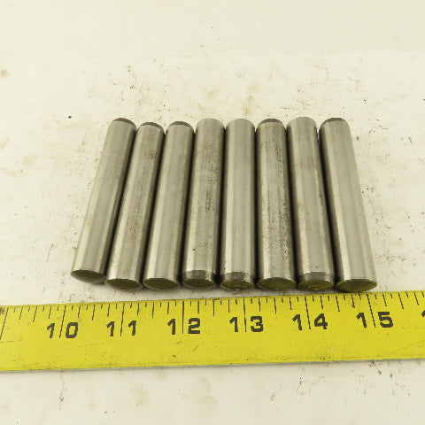 16mm x 90mm Steel Alloy Dowel Pin Lot Of 8