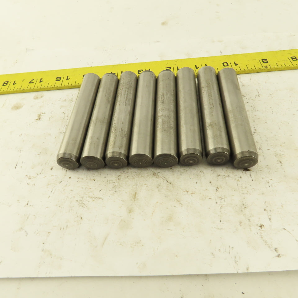 16mm x 90mm Steel Alloy Dowel Pin Lot Of 8