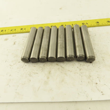 16mm x 90mm Steel Alloy Dowel Pin Lot Of 8