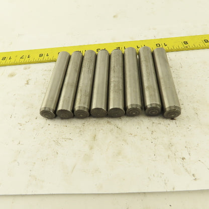 16mm x 90mm Steel Alloy Dowel Pin Lot Of 8