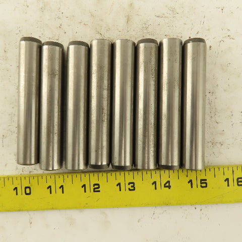 16mm x 90mm Steel Alloy Dowel Pin Lot Of 8