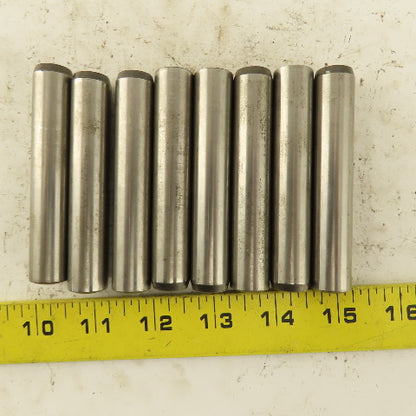16mm x 90mm Steel Alloy Dowel Pin Lot Of 8