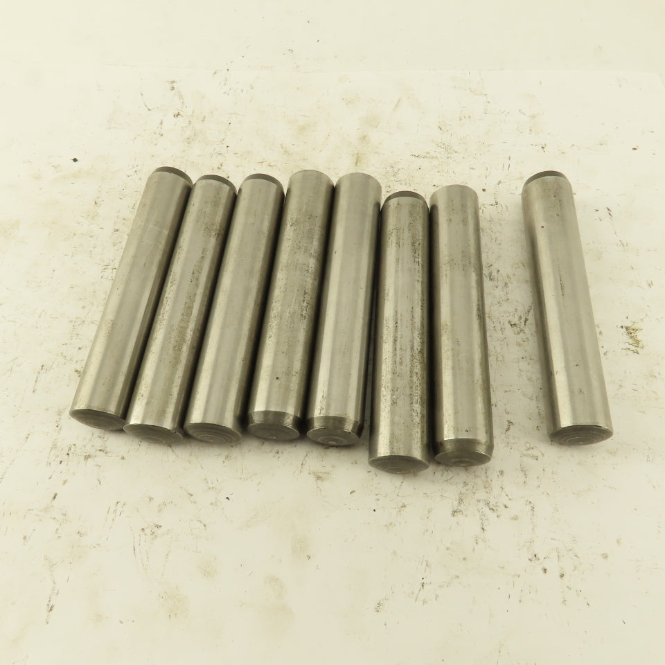 16mm x 90mm Steel Alloy Dowel Pin Lot Of 8